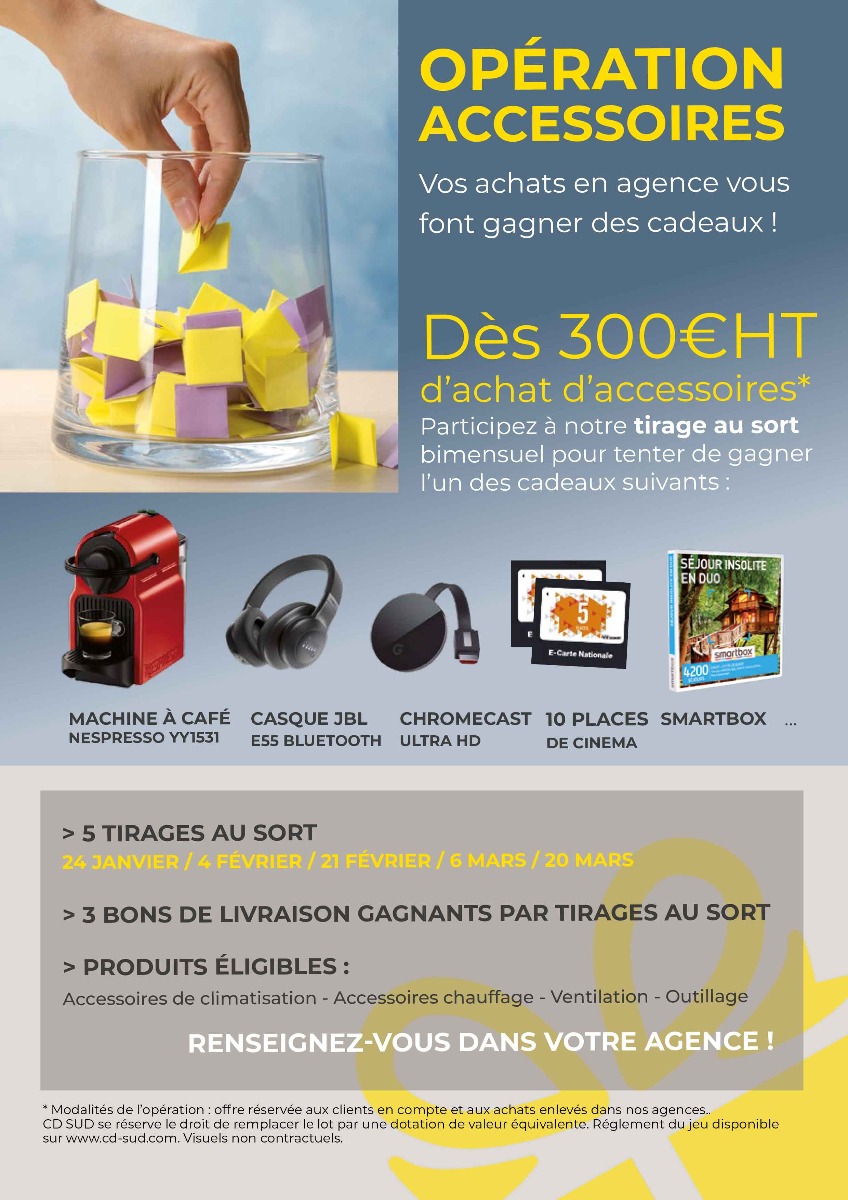 Affiche Opération Accessoires