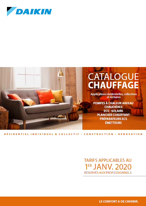 Catalogue Chauffage Daikin