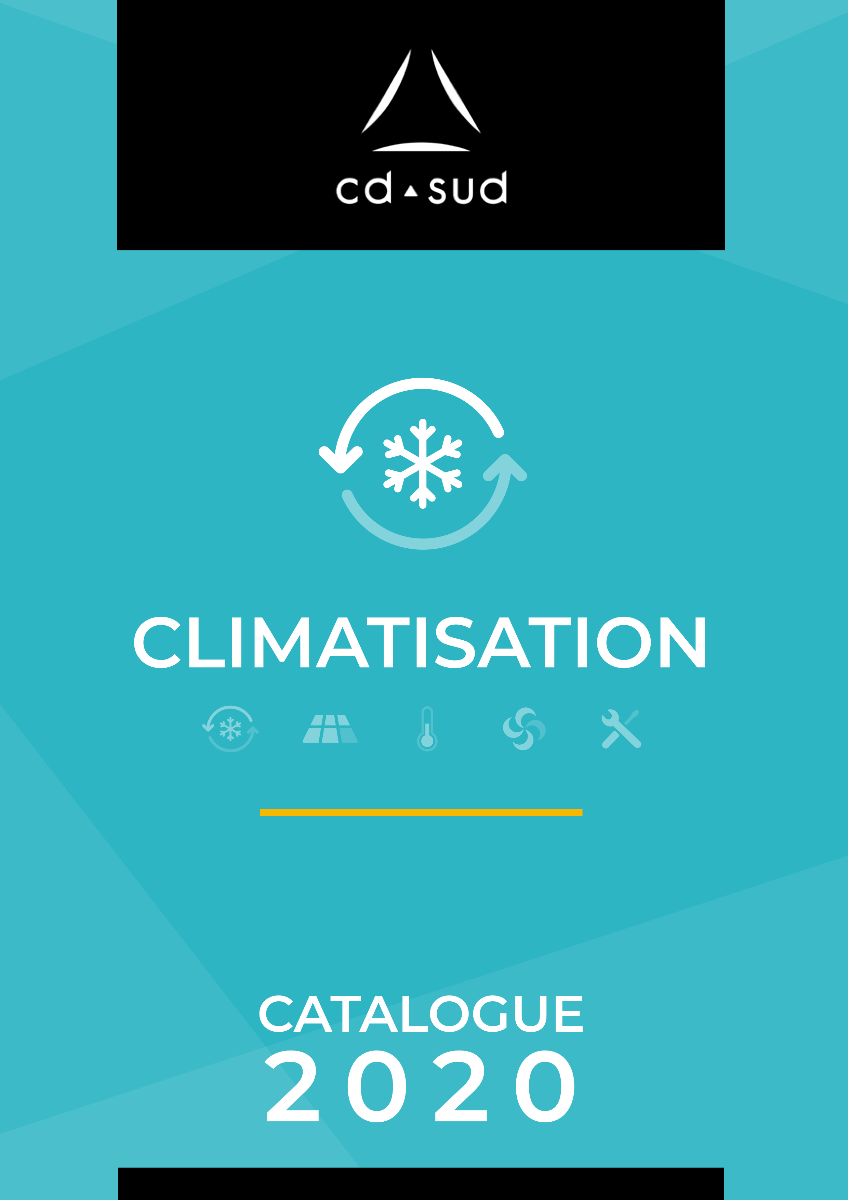 Page de couverture catalogue climatisation CD SUD 2020