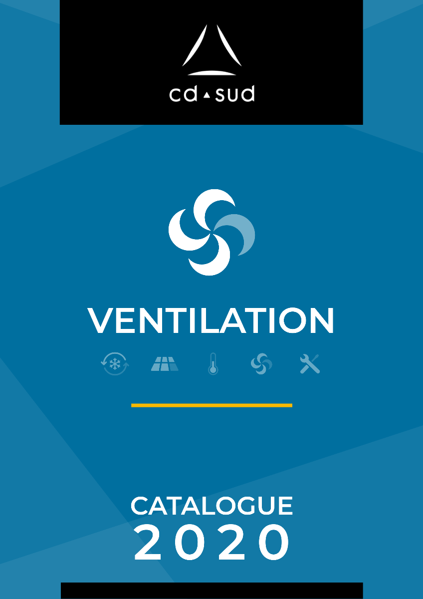 Page de couverture catalogue Ventilation 2020&