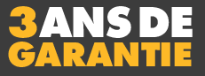 Logo Garantie 3 ans DeWalt
