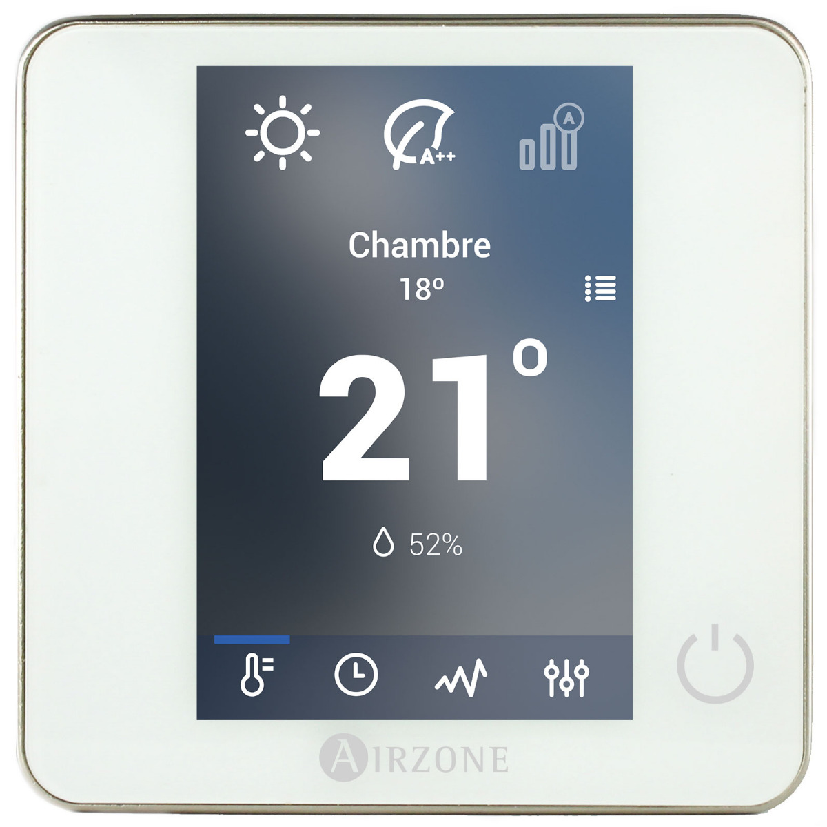 PTBBF6B PACK THERMOSTATS BLUEFACE BLANCS (6) + Cà‚BLE