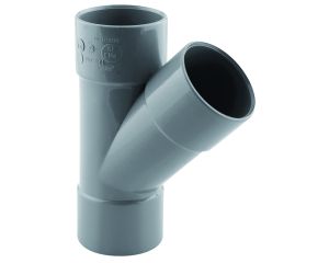 Culotte 45° PVC 40 FF