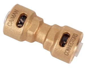 Raccord rapide droit à  pression 1/4"