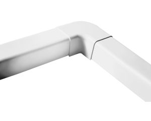 GOULCP-14BP Angle à  plat 90Â° blanc pur 140x90mm / 6 par boite -nopk-