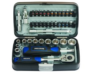 Coffret à  cliquet compact PROJAHN 1/4 - 38 outils