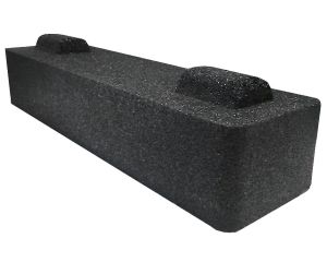 Réhausses sup au sol caoutchouc 600x160x90mm / paire