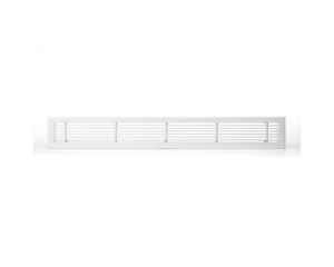 Grille soufflage linéaire 1000x100 blanc mat