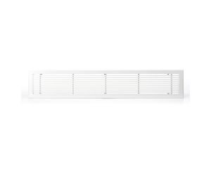 Grille soufflage linéaire 1000x150 blanc mat