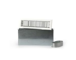 Pack grille linéaire déflection arrière invisible 500x100 - 1x160