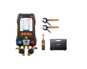 Mano numérique 4 voies TESTO 558S avec vacuometre + 2 sondes température