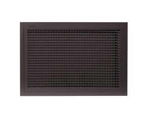Grille de reprise quadrillage incliné  600x400 anthracite