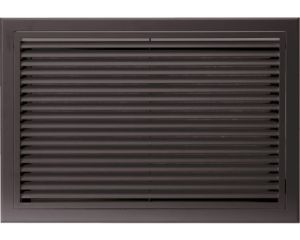 Grille de reprise ailettes droites 800x400 anthracite