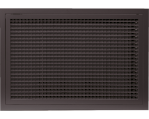 Grille de reprise quadrillage incliné 600x400 anthracite