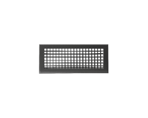 Grille double déflexion 300x100 anthracite