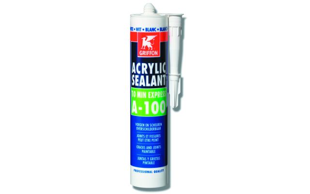 Mastic acrylique universel a-100 blanc - cartouche de 300ml - Manubricole