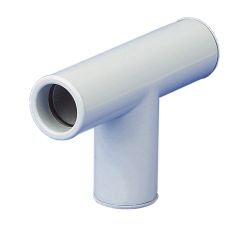 Té FFF 20mm PVC blanc pour tube condensats diam 16 / par 20