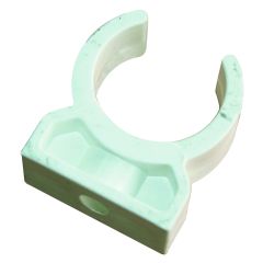 Clips fixation murale tube Condensats PVC 20 mm