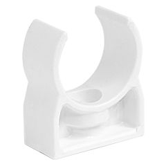 CLIPS fix mur tube conden PVC blc 20mm/lot 30