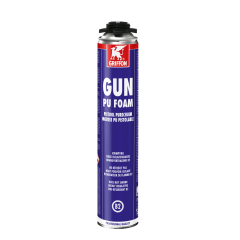 Mousse polyuréthane PU-FOAM coupe feu B2 - 750ml pistolable