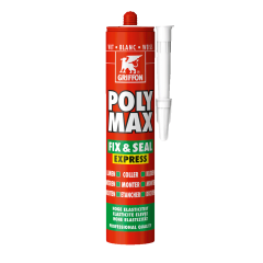 Mastic polymère POLYMAX FIX&SEAL blanc 425g