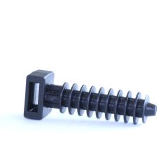 Chevilles à  frapper NOIRES pour colliers 9mm / par 100 pièces