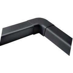 GOULCP-08G Angle à  plat 90Â° gris anthracite 80x60mm / 8 par boite