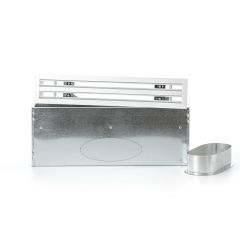 Pack grille + plénum à  2 fentes 1000mm bord 22mm