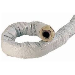 Gaine souple isolée 125 en 6M pour hygro