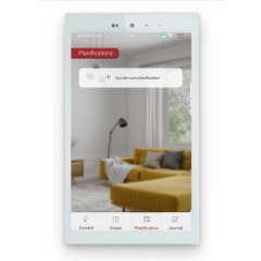 Pack Thermostat filaire zoning Airpilot Tablette 7" + répéteur