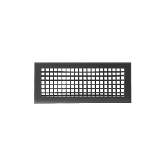 Grille double déflexion 300x100 anthracite