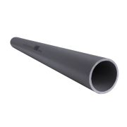 Tube PVC 32x3mm x 2m long prémanchonné gris clair NFE + NF Me