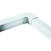 GOULCP-08BP Angle à  plat 90Â° blanc pur 80x60mm / 8 par boite