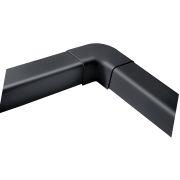 GOULCP-08G Angle à  plat 90Â° gris anthracite 80x60mm / 8 par boite