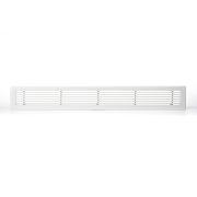 Grille soufflage linéaire 1000x100 blanc mat