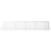 Grille soufflage linéaire 1000x150 blanc mat