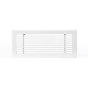 Grille soufflage linéaire 300x150 blanc mat