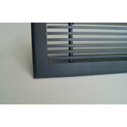 Grille soufflage linéaire 800x150 anthracite