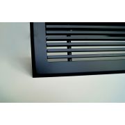 Grille soufflage linéaire 400x150 noir