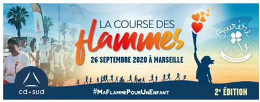 image la course des flammes 26 septembre à marseille