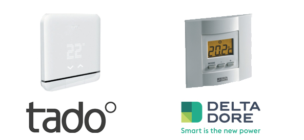 Les avantages des thermostats intelligents Tado° et Delta Dore