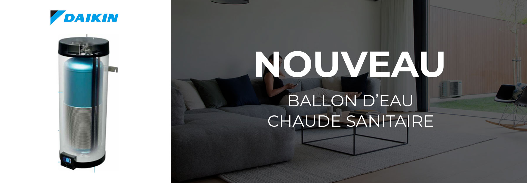 Nouveau : Multi+ ballon d'eau chaude sanitaire Daikin - Nouveau : Multi+ ballon  d'eau chaude sanitaire Daikin - Actualité - CD Sud